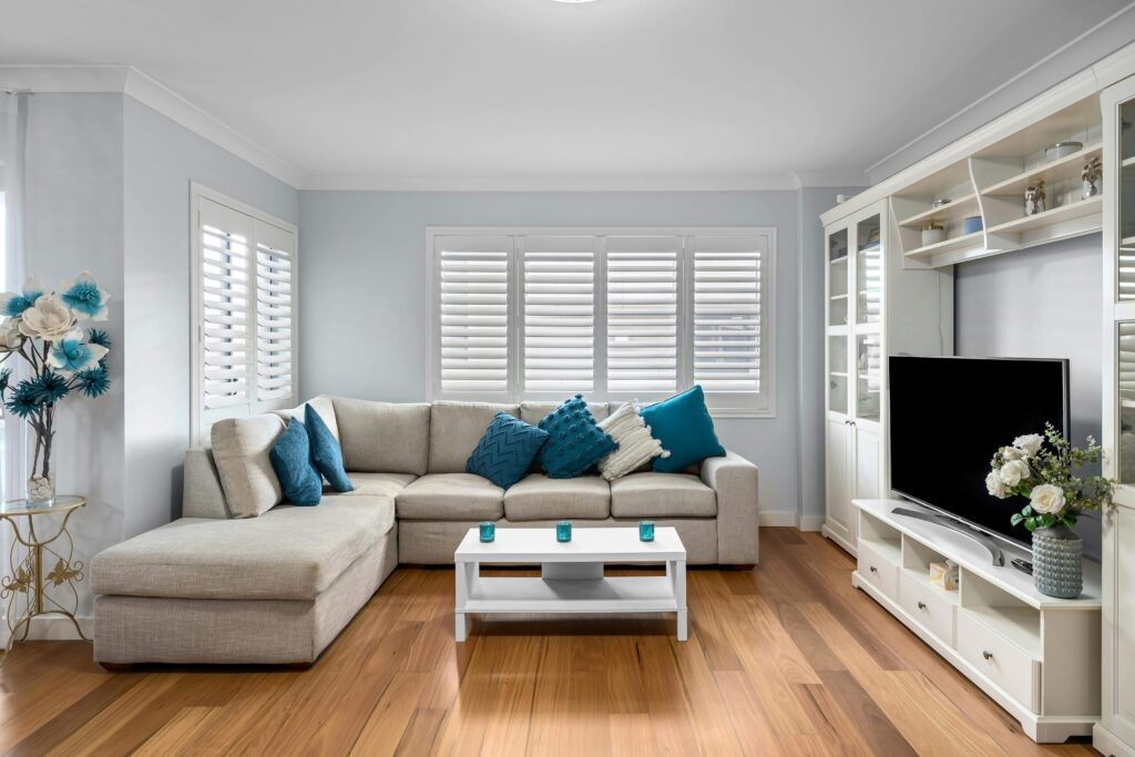 costal home decor living room